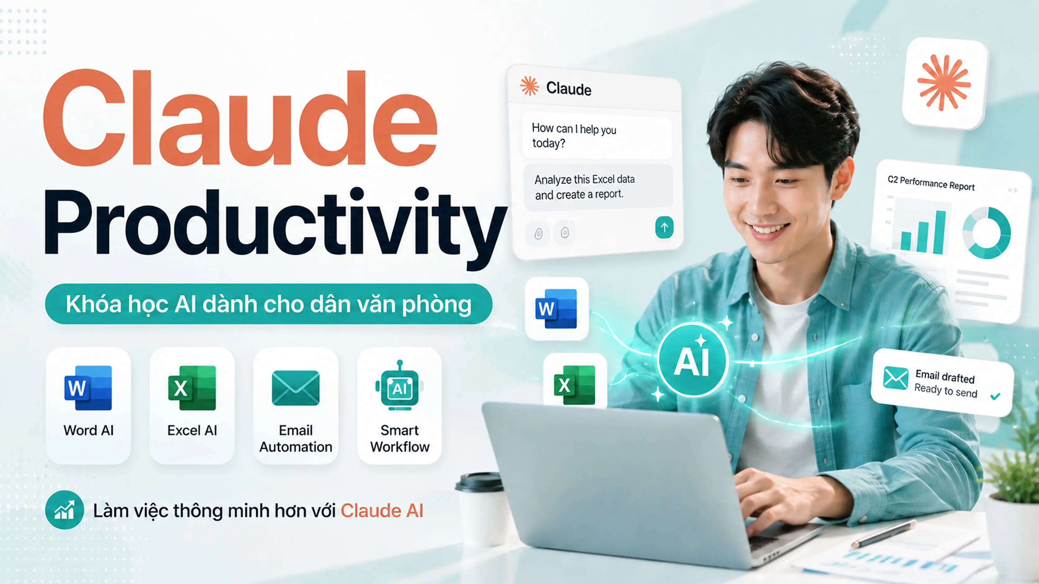 Claude Productivity — Nâng cao hiệu xuất x2 cùng Claude